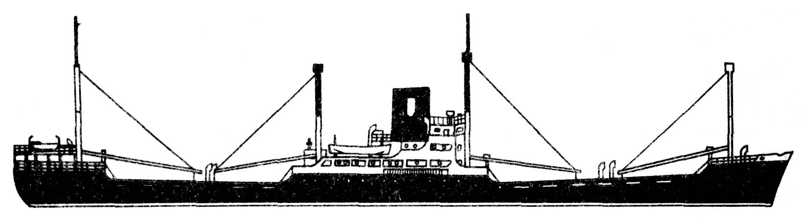 Грузовое судно Щецин